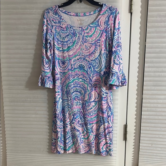 Lilly Pulitzer Multicolor Patterned Midi Dress - Picture 1 of 3